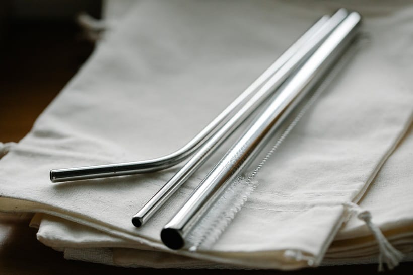 stainless steel straws