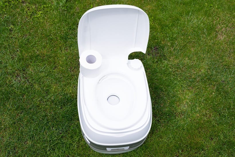 portable camping toilet