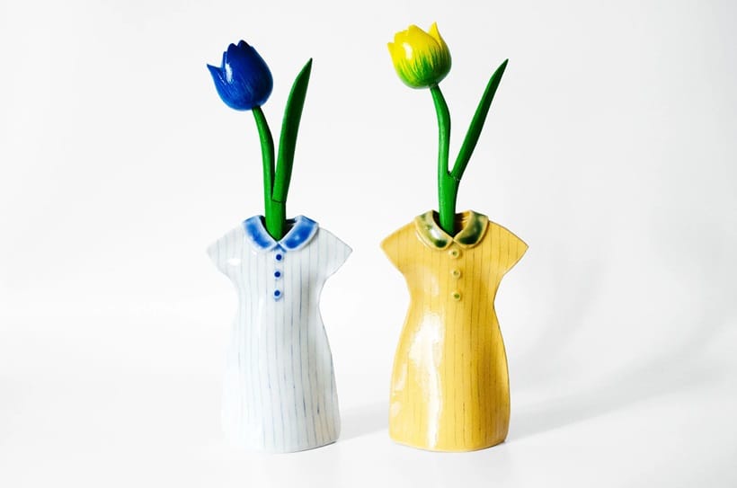 vase for tulips