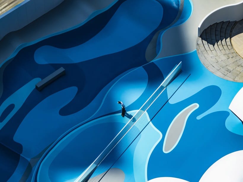 a person skateboarding