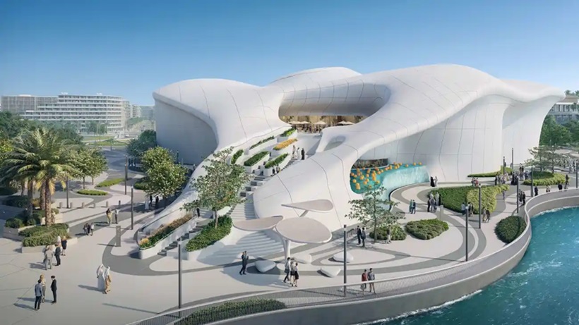 white art building