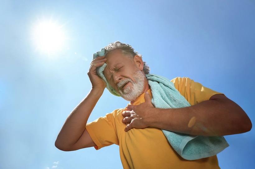 a sick old man under the sun