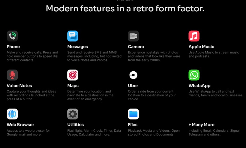 apps supported on Sidephone