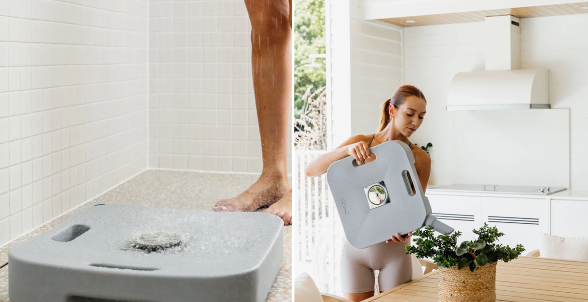 By using the SEVAS water catcher you can reduce water waste and save up to 1800 liters per year if you use the container once a day. 