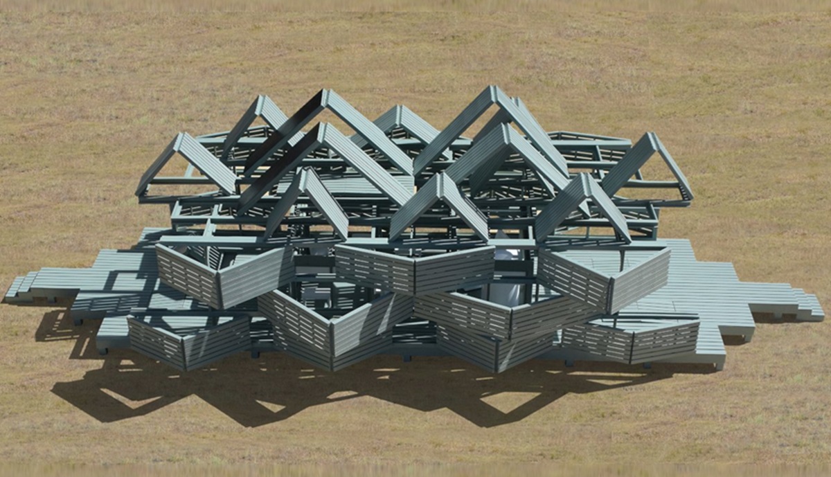 The combination of modularity, mobility, and sustainability makes the M-House by Michael Jantzen pioneering model for future-forward living