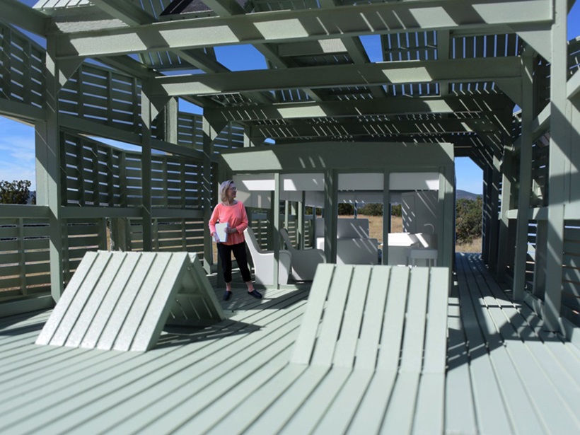 woman wearing pink shirt