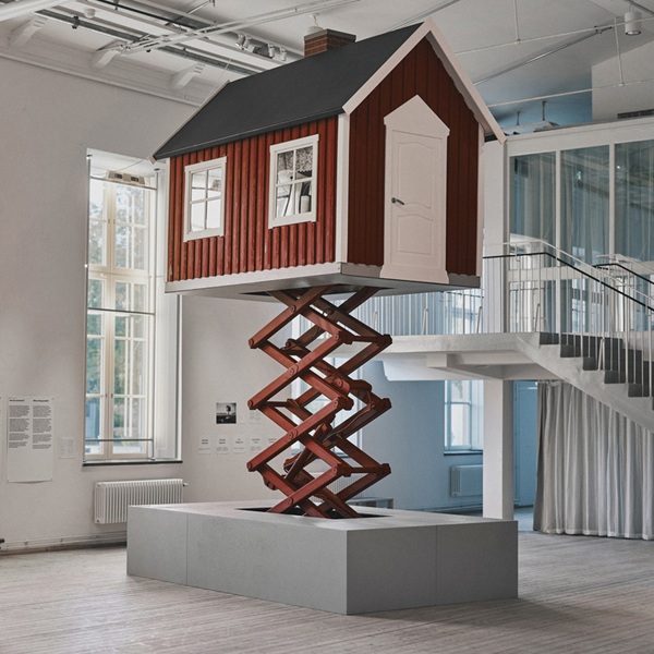 The Lift House by UMA stands as a symbol of resilience and adaptability to prove future homes may need to move, lift, and evolve.